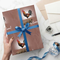 Lo Siento Wilson Funny Chicken Floating Meme Wrapping Paper Roll Dramatic Rooster Parody Spanish Apology