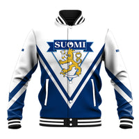 Finland Hockey 2024 Baseball Jacket Come on Leijonat - Wonder Print Shop