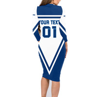 Finland Hockey 2024 Family Matching Long Sleeve Bodycon Dress and Hawaiian Shirt Come on Leijonat - Wonder Print Shop