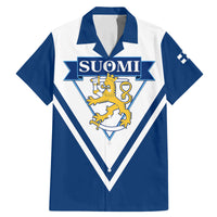 Finland Hockey 2024 Family Matching Mermaid Dress and Hawaiian Shirt Come on Leijonat - Wonder Print Shop