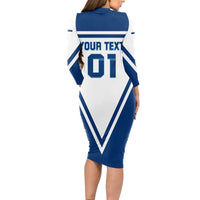 Finland Hockey 2024 Long Sleeve Bodycon Dress Come on Leijonat - Wonder Print Shop