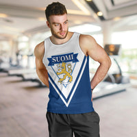 Finland Hockey 2024 Men Tank Top Come on Leijonat - Wonder Print Shop