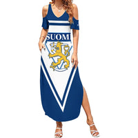 Finland Hockey 2024 Summer Maxi Dress Come on Leijonat - Wonder Print Shop