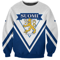 Finland Hockey 2024 Sweatshirt Come on Leijonat - Wonder Print Shop