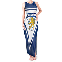 Finland Hockey 2024 Tank Maxi Dress Come on Leijonat - Wonder Print Shop