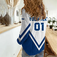 Finland Hockey 2024 Women Casual Shirt Come on Leijonat - Wonder Print Shop