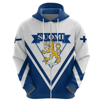 Finland Hockey 2024 Zip Hoodie Come on Leijonat - Wonder Print Shop