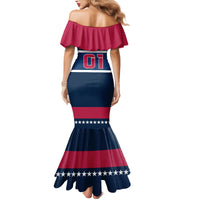 USA Hockey 2024 Family Matching Mermaid Dress and Hawaiian Shirt Go Team USA - Wonder Print Shop