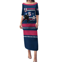 USA Hockey 2024 Family Matching Puletasi and Hawaiian Shirt Go Team USA - Wonder Print Shop