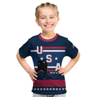 USA Hockey 2024 Kid T Shirt Go Team USA - Wonder Print Shop