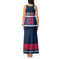 USA Hockey 2024 Tank Maxi Dress Go Team USA - Wonder Print Shop