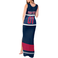USA Hockey 2024 Tank Maxi Dress Go Team USA - Wonder Print Shop