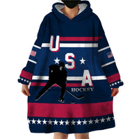 USA Hockey 2024 Wearable Blanket Hoodie Go Team USA - Wonder Print Shop