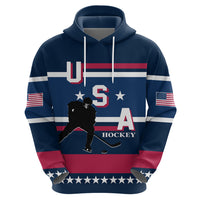 USA Hockey 2024 Zip Hoodie Go Team USA - Wonder Print Shop