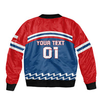 Czech Hockey 2024 Bomber Jacket Come on Czechia - Wonder Print Shop