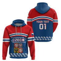 Czech Hockey 2024 Hoodie Come on Czechia - Wonder Print Shop