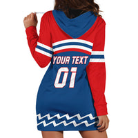 Czech Hockey 2024 Hoodie Dress Come on Czechia - Wonder Print Shop