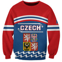 Czech Hockey 2024 Sweatshirt Come on Czechia - Wonder Print Shop