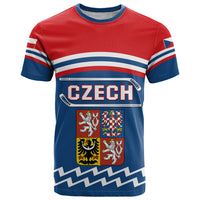 Czech Hockey 2024 T Shirt Come on Czechia - Wonder Print Shop