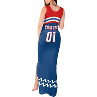 Czech Hockey 2024 Tank Maxi Dress Come on Czechia - Wonder Print Shop