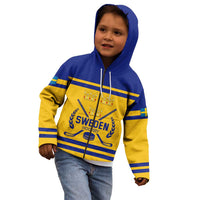 Sweden Hockey 2024 Kid Hoodie Tre Kronor Come on LT01