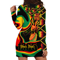 Juneteenth 2024 Hoodie Dress 1865 Freedom Day Anniversary - Wonder Print Shop