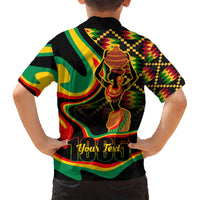 Juneteenth 2024 Kid Hawaiian Shirt 1865 Freedom Day Anniversary - Wonder Print Shop