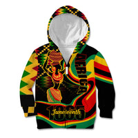 Juneteenth 2024 Kid Hoodie 1865 Freedom Day Anniversary - Wonder Print Shop