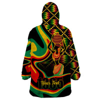 Juneteenth 2024 Wearable Blanket Hoodie 1865 Freedom Day Anniversary - Wonder Print Shop