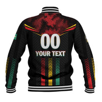 Custom Cricket Guyana Harpy Eagles Baseball Jacket Let's Go Guyana