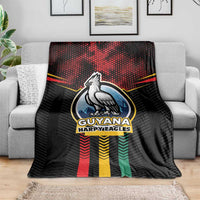 Cricket Guyana Harpy Eagles Blanket Let's Go Guyana