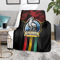 Cricket Guyana Harpy Eagles Blanket Let's Go Guyana