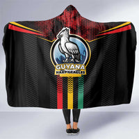 Cricket Guyana Harpy Eagles Hooded Blanket Let's Go Guyana