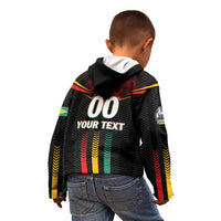 Custom Cricket Guyana Harpy Eagles Kid Hoodie Let's Go Guyana