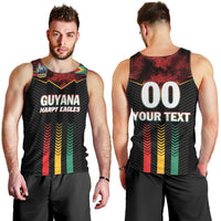 Custom Cricket Guyana Harpy Eagles Men Tank Top Let's Go Guyana
