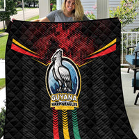 Cricket Guyana Harpy Eagles Quilt Let's Go Guyana