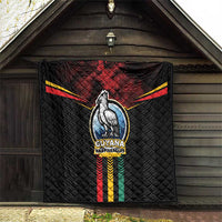 Cricket Guyana Harpy Eagles Quilt Let's Go Guyana
