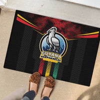 Cricket Guyana Harpy Eagles Rubber Doormat Let's Go Guyana