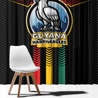Cricket Guyana Harpy Eagles Window Curtain Let's Go Guyana