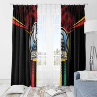 Cricket Guyana Harpy Eagles Window Curtain Let's Go Guyana