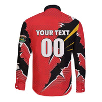 Custom Cricket Guyana Jaguars Long Sleeve Button Shirt Go Champion