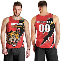 Custom Cricket Guyana Jaguars Men Tank Top Go Champion