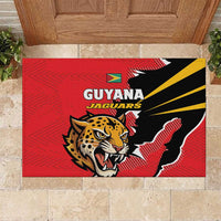 Cricket Guyana Jaguars Rubber Doormat Go Champion