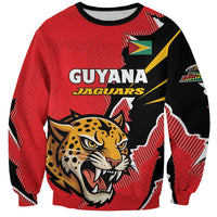 Custom Cricket Guyana Jaguars Sweatshirt Go Champion