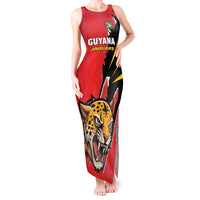 Custom Cricket Guyana Jaguars Tank Maxi Dress Go Champion