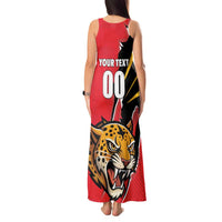 Custom Cricket Guyana Jaguars Tank Maxi Dress Go Champion