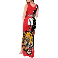 Custom Cricket Guyana Jaguars Tank Maxi Dress Go Champion