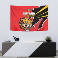 Cricket Guyana Jaguars Tapestry Go Champion