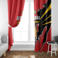Cricket Guyana Jaguars Window Curtain Go Champion
