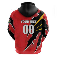 Custom Cricket Guyana Jaguars Zip Hoodie Go Champion